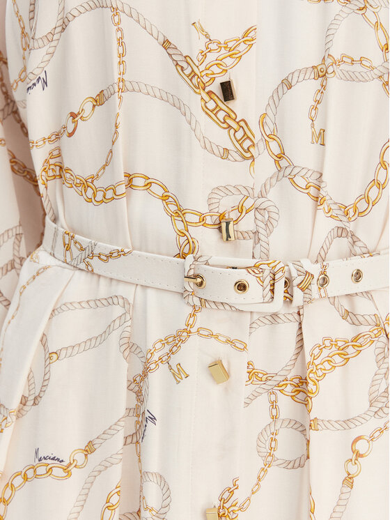 Marciano Guess Marciano Guess Рокля тип риза 6RGT3 37439A Екрю Regular Fit