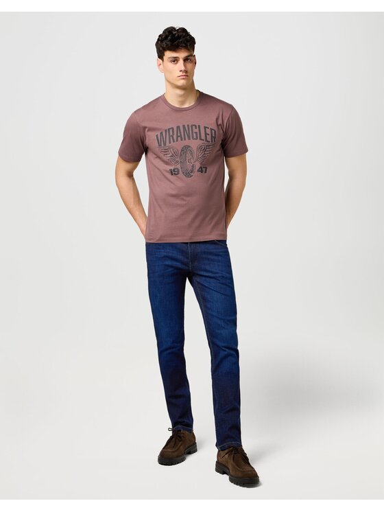 Wrangler Wrangler Jeansy GREENSBORO Niebieski Straight Leg