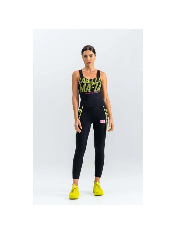 Legginsy LaBellaMafia, Rozmiar M, Czarne, MOVEMENT BLACK