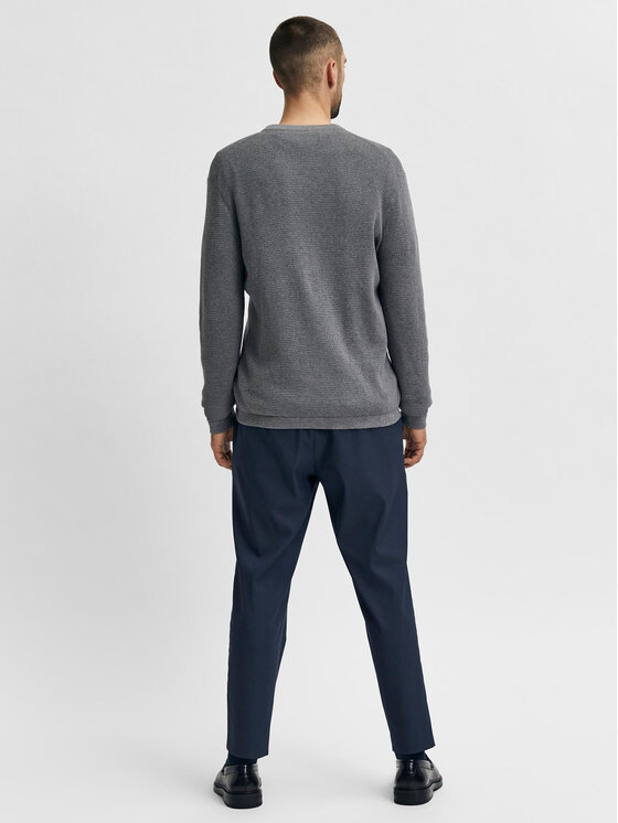 Selected Homme Selected Homme Pullover Rocks 16079776 Grau Regular Fit