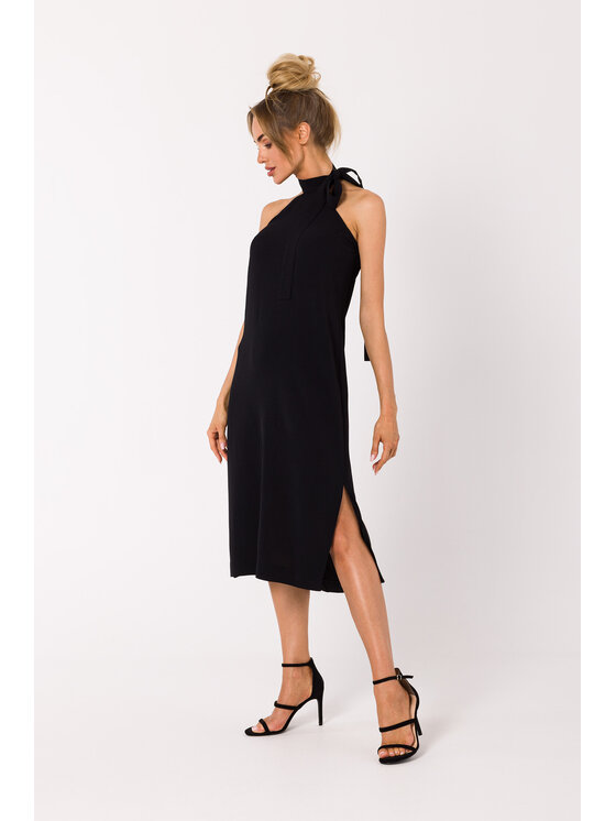 Made of Emotion Made of Emotion Vestito estivo M736 Nero Premium Fit