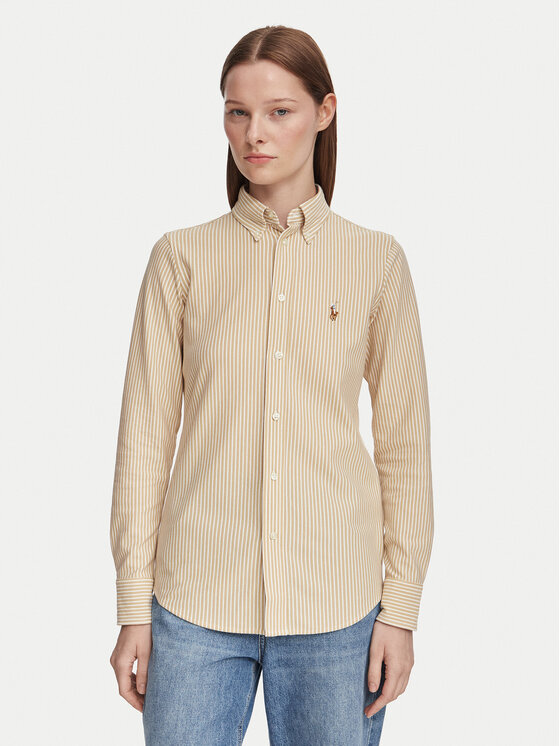 Polo Ralph Lauren Cămașă 211910131504 Bej Regular Fit