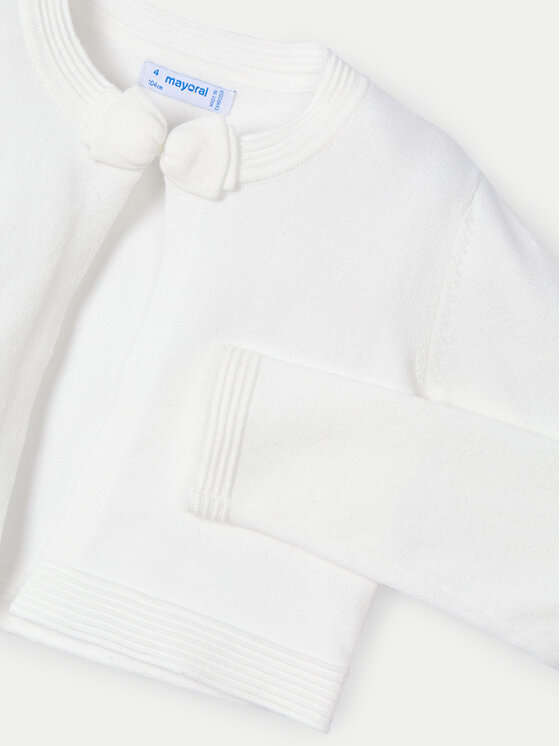 Mayoral Mayoral Strickjacke 321 Écru Regular Fit