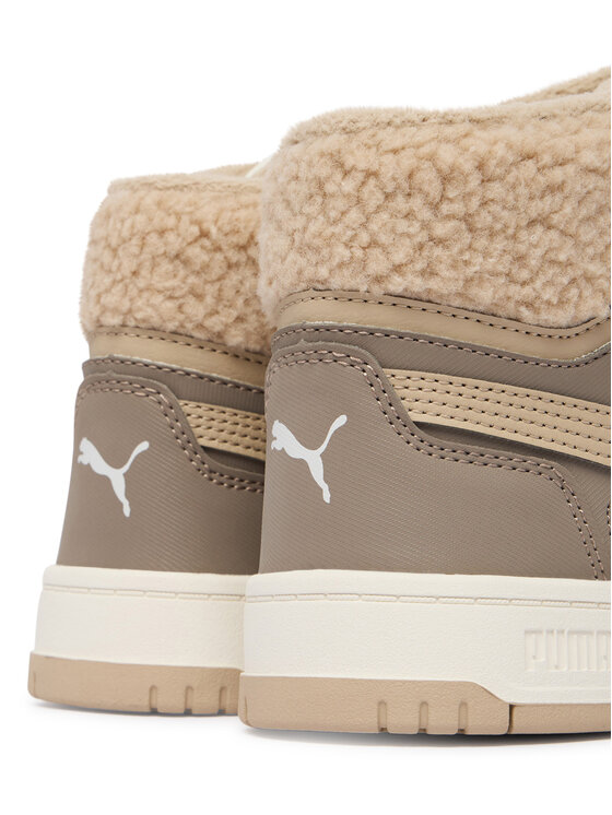 Puma Puma Laisvalaikio batai Rebound Slam Mid Cozy Jr 407728 01 Pilka
