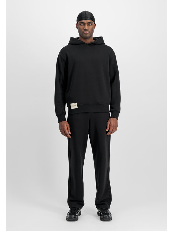 Alpha Industries Alpha Industries Bluza Studio Edition Hoodie Czarny Loose Fit