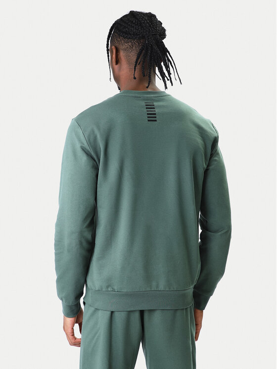 EA7 Emporio Armani EA7 Emporio Armani Mikina 8NPM30 PJVRZ U7260 Zelená Regular Fit