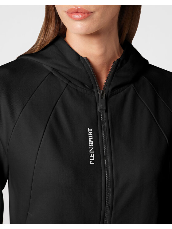 Plein Sport Plein Sport Bluza 13131 Czarny Regular Fit