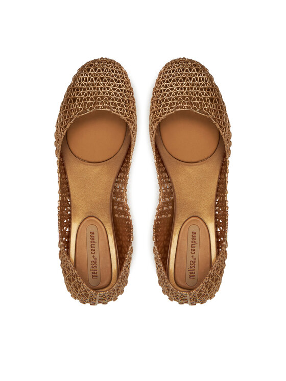 Melissa Melissa Балетки Melissa Campana Papel Ad M 33693 Золотий