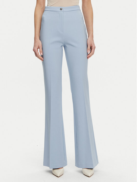 ARTIGLI ARTIGLI Hlače iz tkanine ACPA000840 Svetlo modra Regular Fit