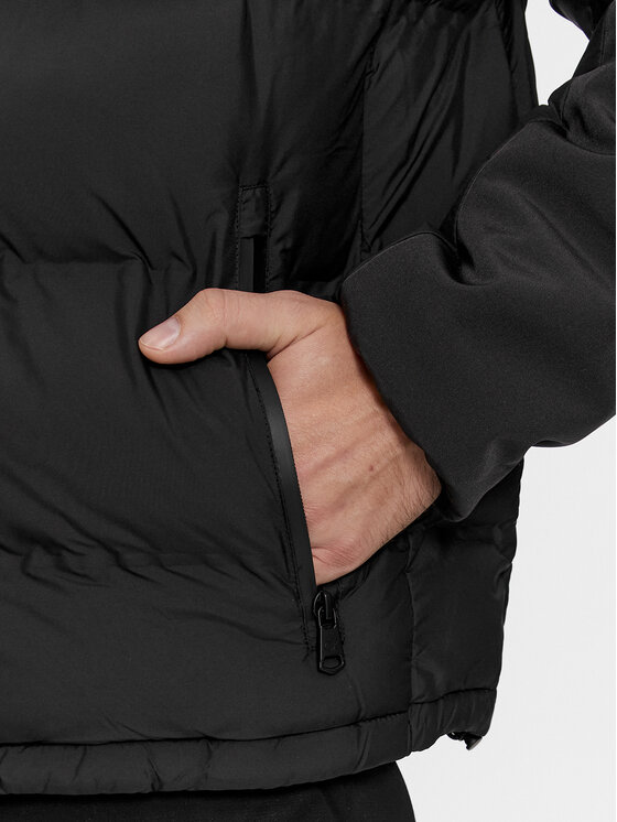 Calvin Klein Calvin Klein Зимно яке Mix Media K10K111889 Черен Regular Fit
