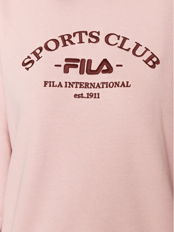 Fila Fila Суитшърт FAW0593 Розов Regular Fit