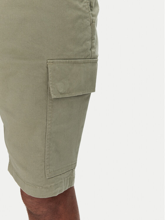 Tommy Jeans Tommy Jeans Шорти от плат Scanton DM0DM21949 Зелен Regular Fit