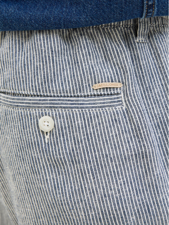 Jack&Jones Jack&Jones Medžiaginiai šortai Tace Mykonos 12269376 Mėlyna Tapered Fit