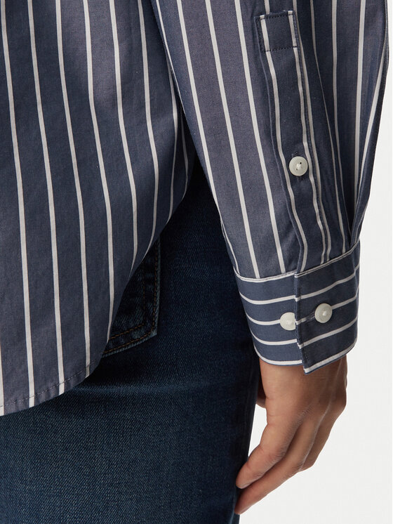 Calvin Klein Jeans Calvin Klein Jeans Риза Ls Yd LV04RF106G Син Regular Fit