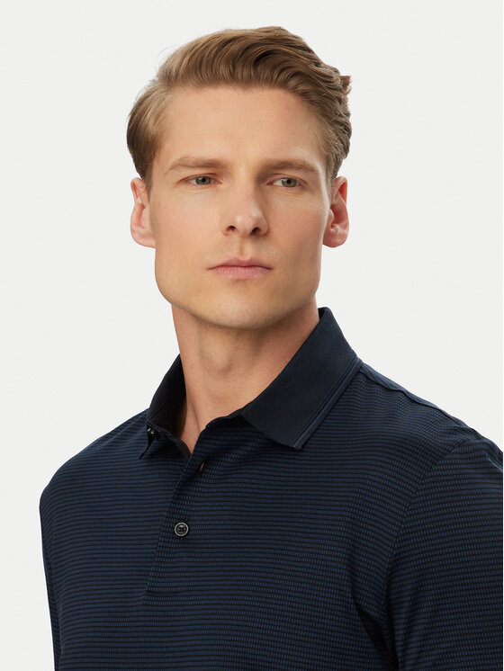 BOSS BOSS Polokošeľa H-Parlay 242 50559766 Tmavomodrá Regular Fit