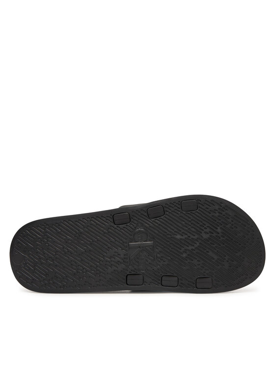 Calvin Klein Calvin Klein Klapki Ess Slide Rubber Neoprene HM0HM02229 Czarny