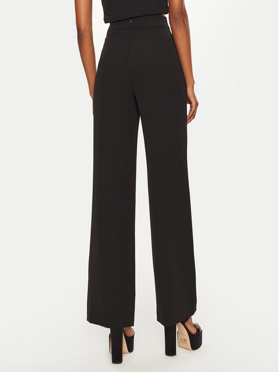 Rinascimento Rinascimento Pantaloni di tessuto CFC0120597003 Nero Regular Fit