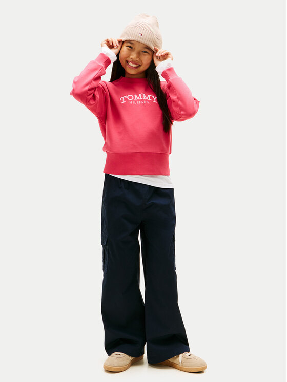 Tommy Hilfiger Tommy Hilfiger Felpa KG0KG08989 Rosa Regular Fit