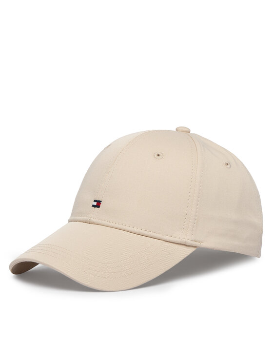 Tommy Hilfiger Tommy Hilfiger Kšiltovka Flag Cotton 6 AM0AM13008 Béžová