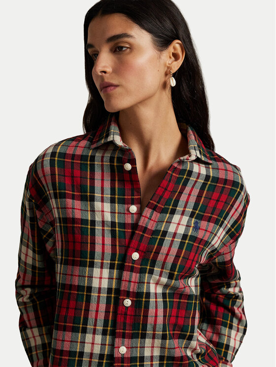 Polo Ralph Lauren Polo Ralph Lauren Srajca 211978159003 Rdeča Relaxed Fit