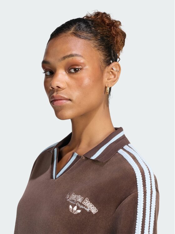 adidas adidas Bluza 170120 Brązowy Loose Fit