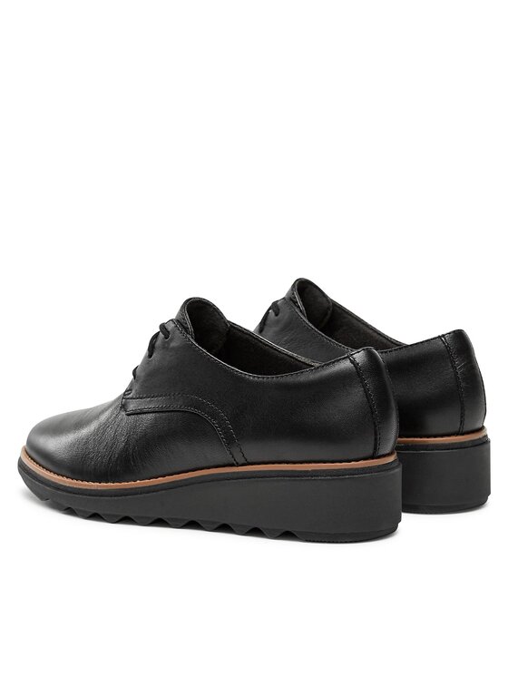 Clarks Clarks Oxfordky Sharon Rae 261754164 Čierna