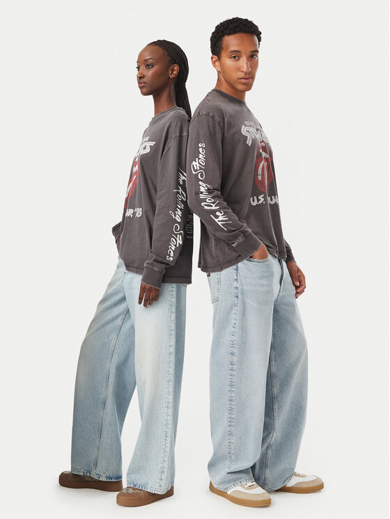 Guess Jeans Guess Jeans Світшот M6BI30 K5548 Сірий Relaxed Fit