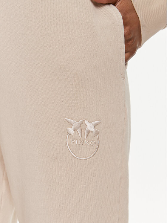 PINKO Pinko Pantaloni trening Carico 100371 A1N7 Bej Regular Fit