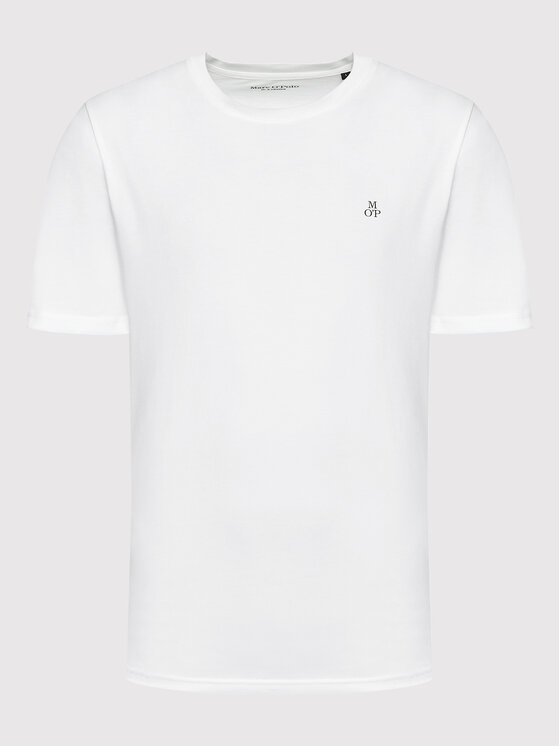 Marc O'Polo Marc O'Polo T-Shirt B21 2012 51054 Biały Regular Fit