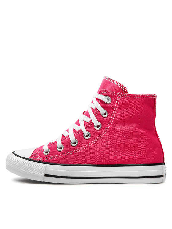 Converse Converse Trampki Chuck Taylor All Star Hi A08136C Różowy