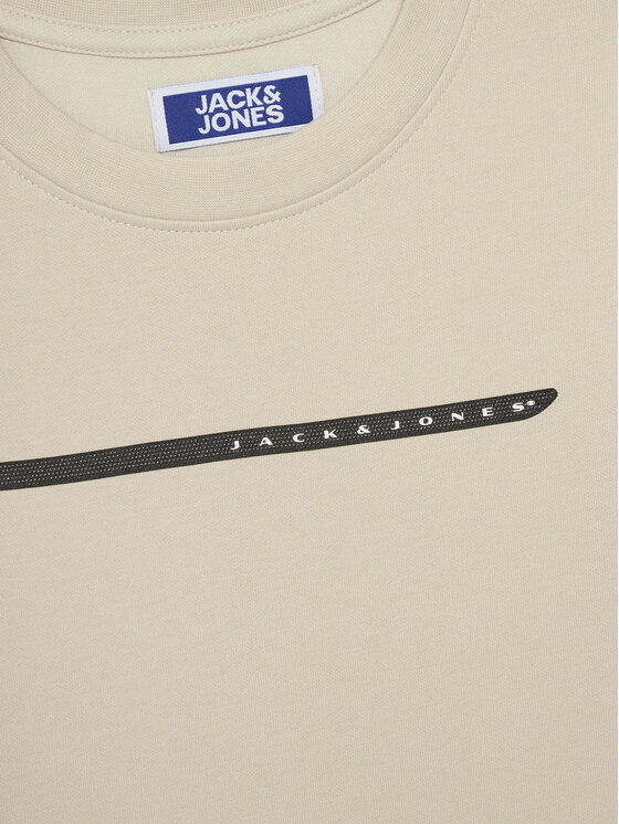 Jack & Jones Junior Jack & Jones Junior Tričko Fusion 12274610 Béžová Regular Fit
