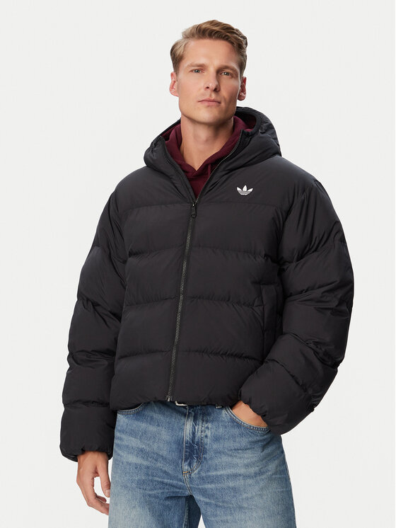 adidas adidas Winterjacke KR7199 Schwarz Regular Fit