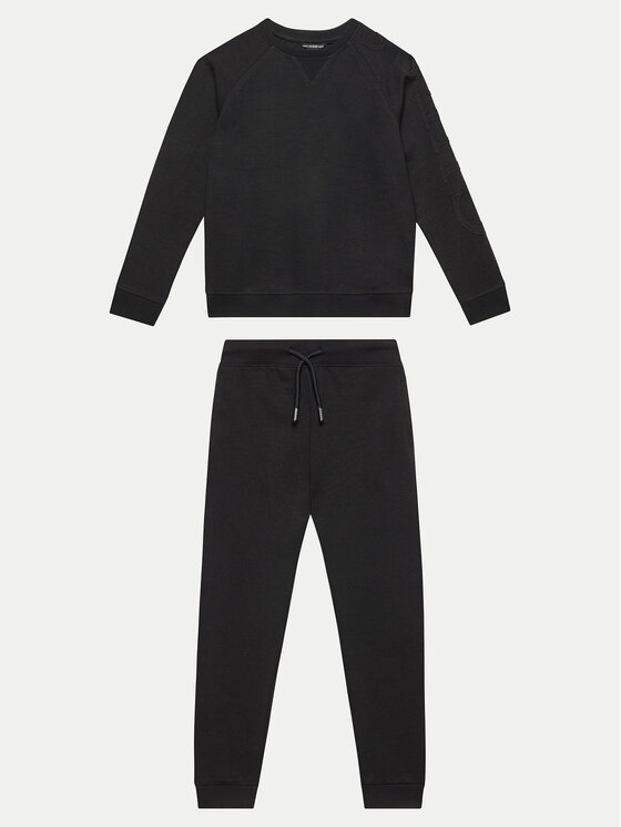Guess Guess Tuta L4YG00 KCCH0 Nero Regular Fit