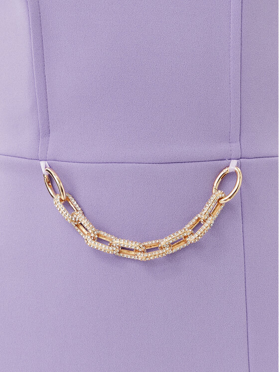 Rinascimento Rinascimento Abito da sera CFC0123610003 Viola Regular Fit