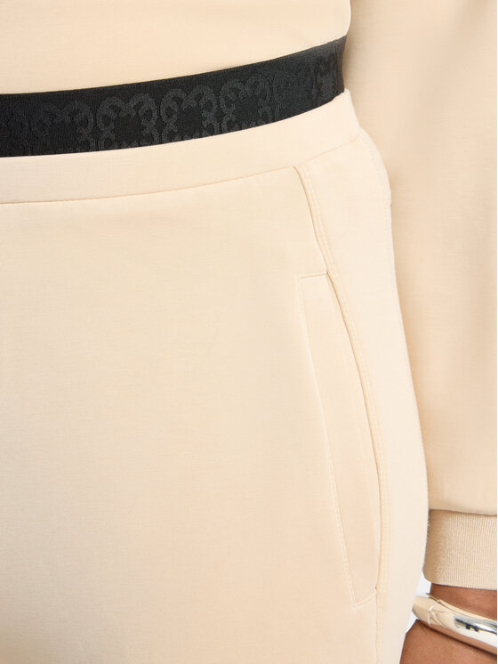 Elena Mirò Elena Mirò Pantaloni di tessuto P805Z000197N0A2 Crema Regular Fit