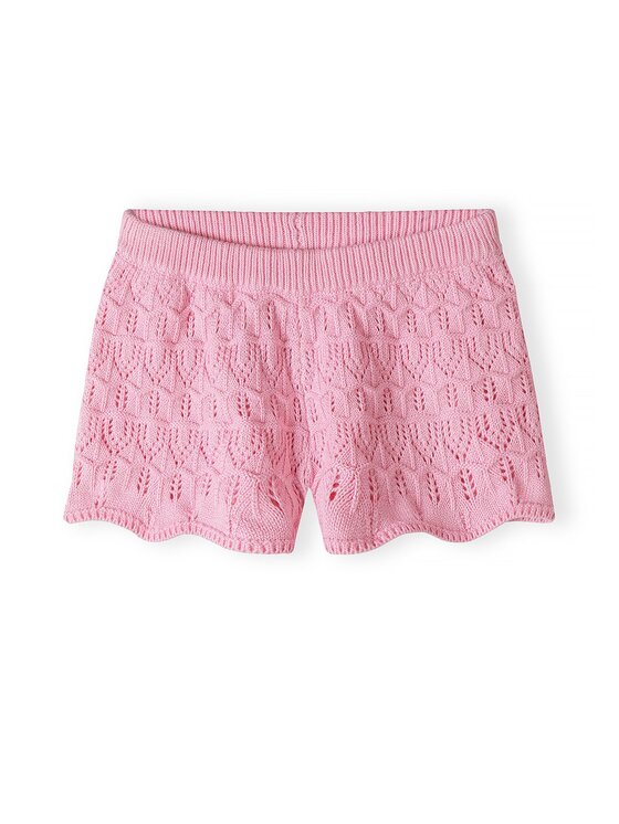 minoti minoti Komplet top i spodenki 30SET101 Różowy Regular Fit