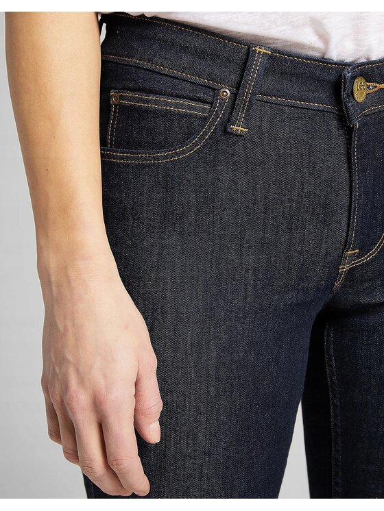 Lee Lee Jeansy Scarlett Niebieski Skinny Fit