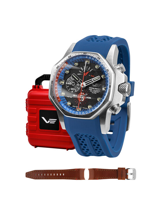 Vostok Europe Vostok Europe Zegarek YM86-640A696S Niebieski