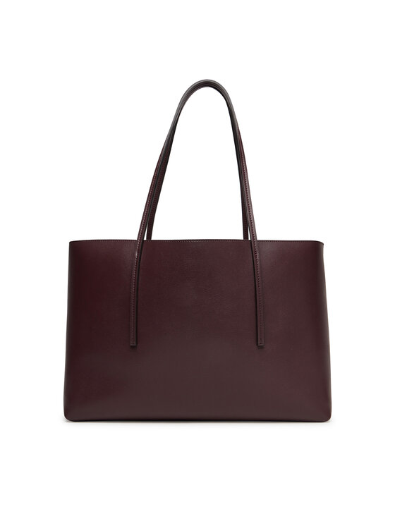 Calvin Klein Calvin Klein Handtasche Foil Logo Tote W/Pouch LV04F3274G Dunkelrot