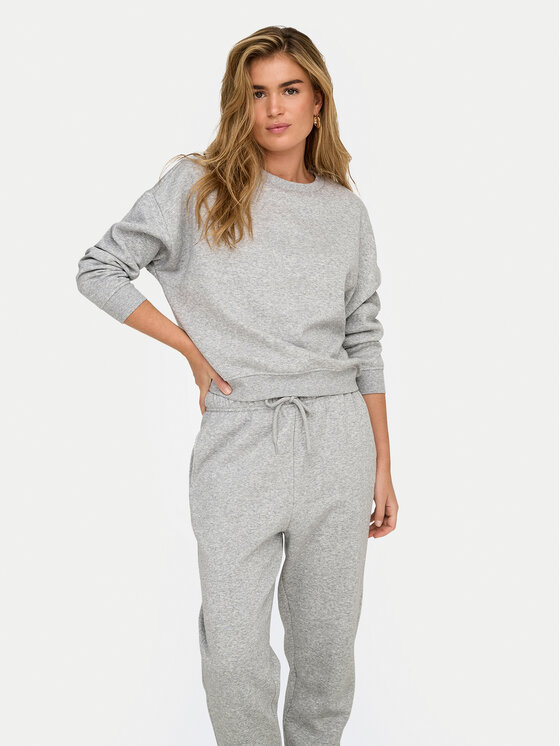 ONLY ONLY Majica dugih rukava 15243380 Siva Loose Fit