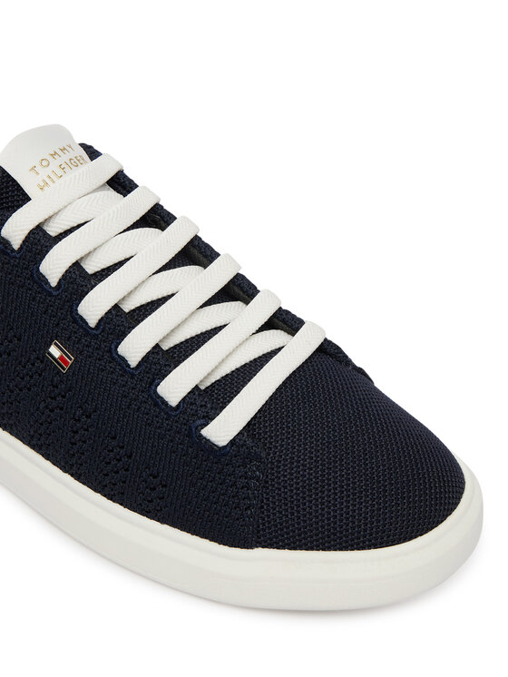 Tommy Hilfiger Tommy Hilfiger Sneakersy Th Icon Light Knit Sneaker FW0FW09401 Černá