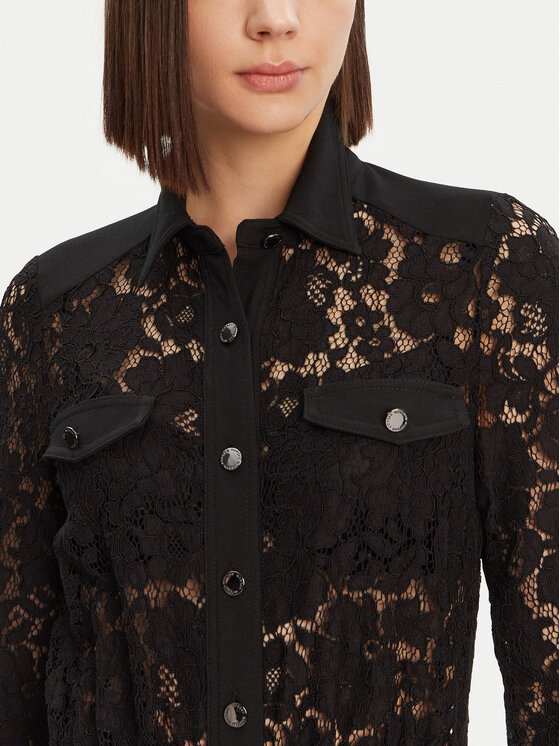 Morgan Morgan Salopetă 251-PIOU Negru Regular Fit