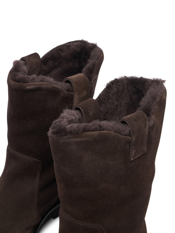 BOSS BOSS Stiefeletten Eleri 50573110 Dunkelbraun