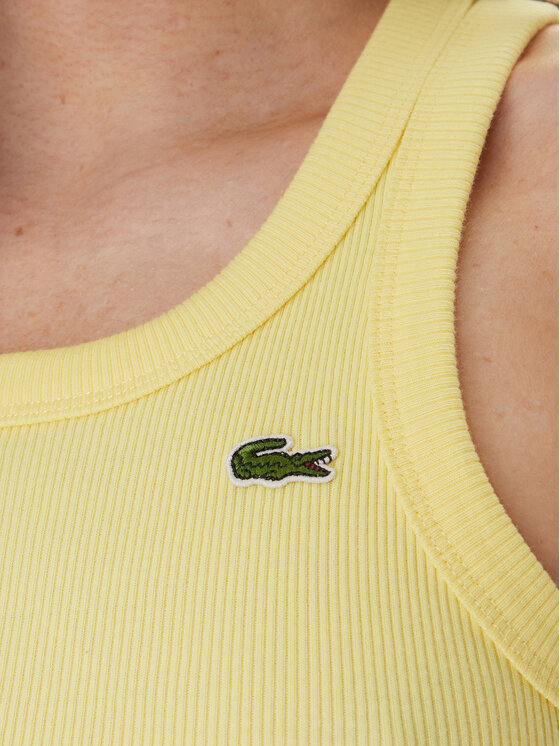 Lacoste Lacoste Top TF5388 Rumena Slim Fit