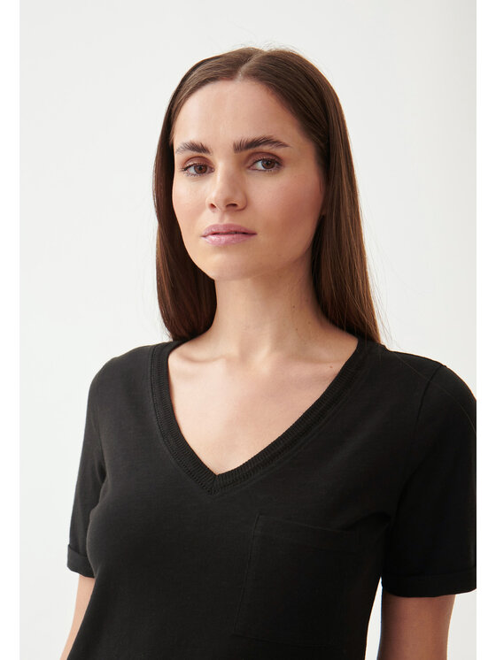 TATUUM TATUUM Bluzka MIMI Czarny Loose Fit