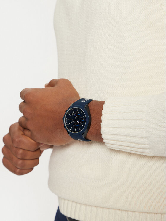 BOSS BOSS Ceas Velocity 1514061 Bleumarin