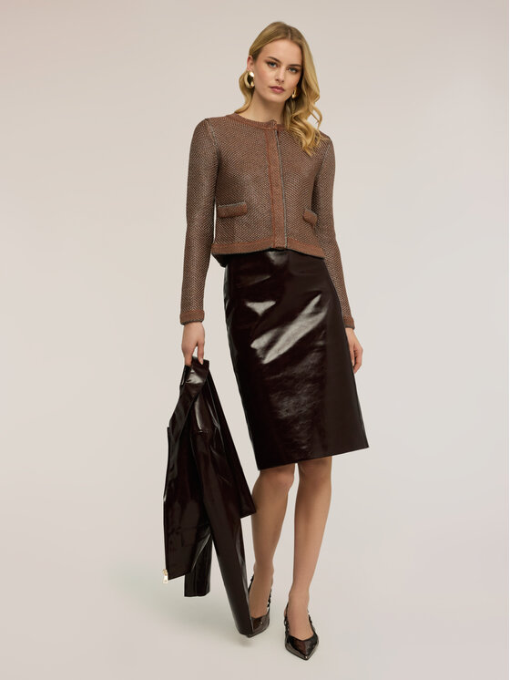 Motivi Motivi Maglione M114W003804N0V2 Marrone Regular Fit