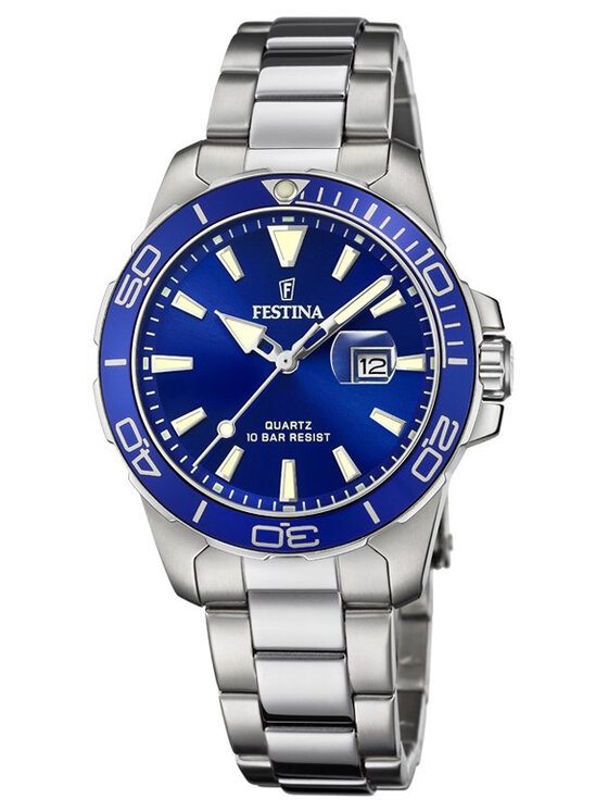 Zegarek Festina, Srebrny, F20503/3