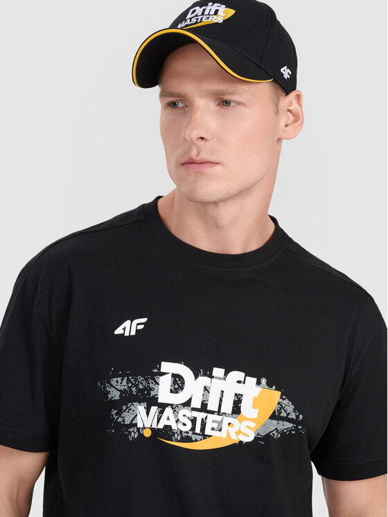 4F 4F T-Shirt TEAMWEAR Czarny Regular Fit