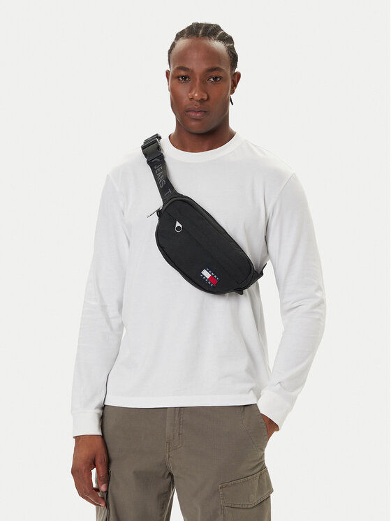Tommy Jeans Borsetă Tjm Ess Daily Bumbag AM0AM13701 Negru